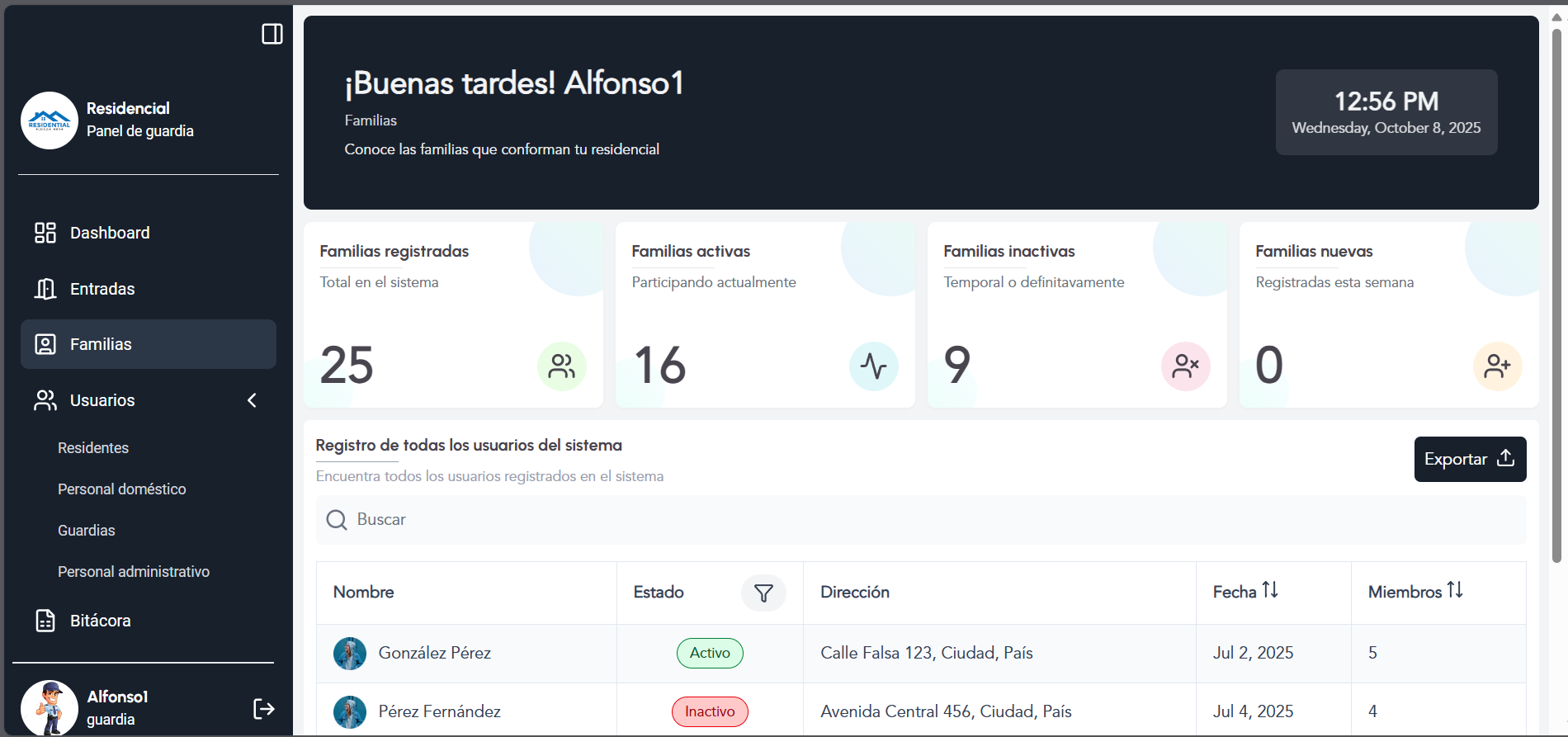 Plataforma Residencial SCA